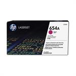 Original magenta lasertoner nr. 654A til HP 